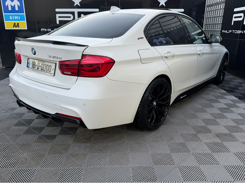 2018 BMW 3 Series 330e M SPORT F30 252HP AUTO Sunroof & Red Leather €20,995