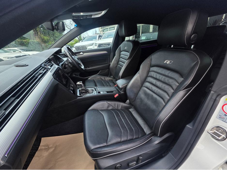 2018 Volkswagen Arteon 2.0 TSI R LINE EDITION 4 MOTION 280BHP - VIRTUAL DASH- FULL LEATHER HEATED ELECTRIC SEATS - SAT NAV - CARPLAY ANDROIDAUTO - BLIND SPORT - 360 PARKING SENSORS  - SELF PARKING ASSIST - 360 CAMER €27,950