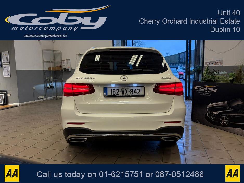 2018 Mercedes-Benz GL Class 220 4matic AMG Line 5DR AUTO. NCT, Alloy Wheels, Full Leather, Full Electrics, Hands Free, 2 Keys, Dual Climate Control, Cruise Control, Reverse Camera, and more. €27,950