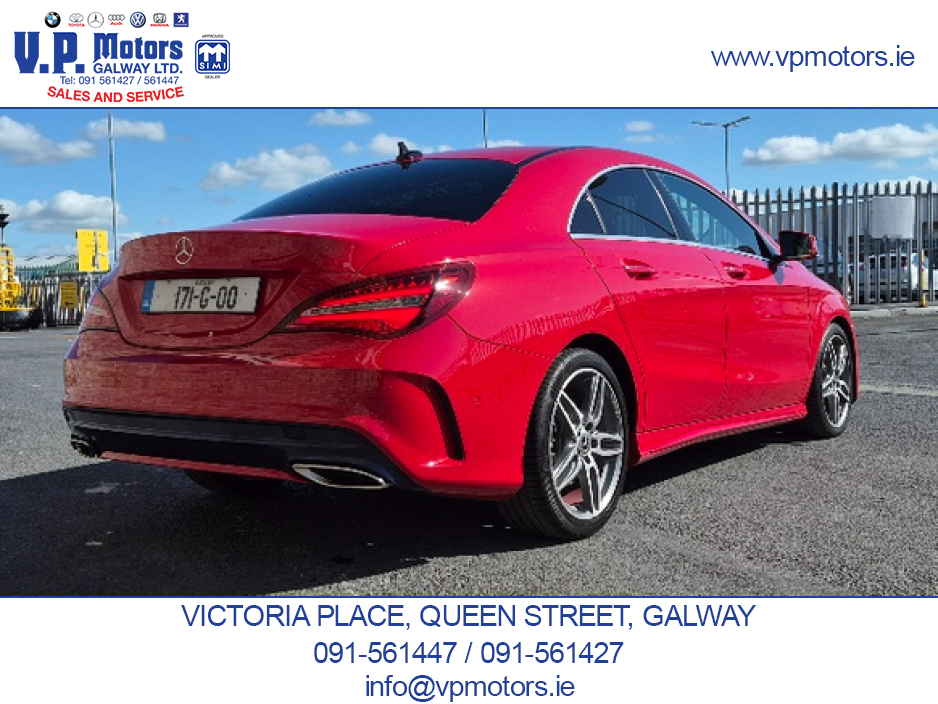 2017 Mercedes-Benz CLA Class AMG SPORT LINE,HALF LEATHER,LOW KM, AUTOMATIC €19,500