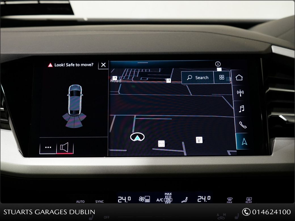 2023 Audi Q4 e-tron “40 – BIGGER BATTERY* Q4 E-TRON SPORT SPORTBACK COUPE: PEBBLE GREY, HEADS-UP DISPLAY, 19” DIAMOND CUT ALLOYS, ANDROID AUTO, HEATED SEATS €33,945