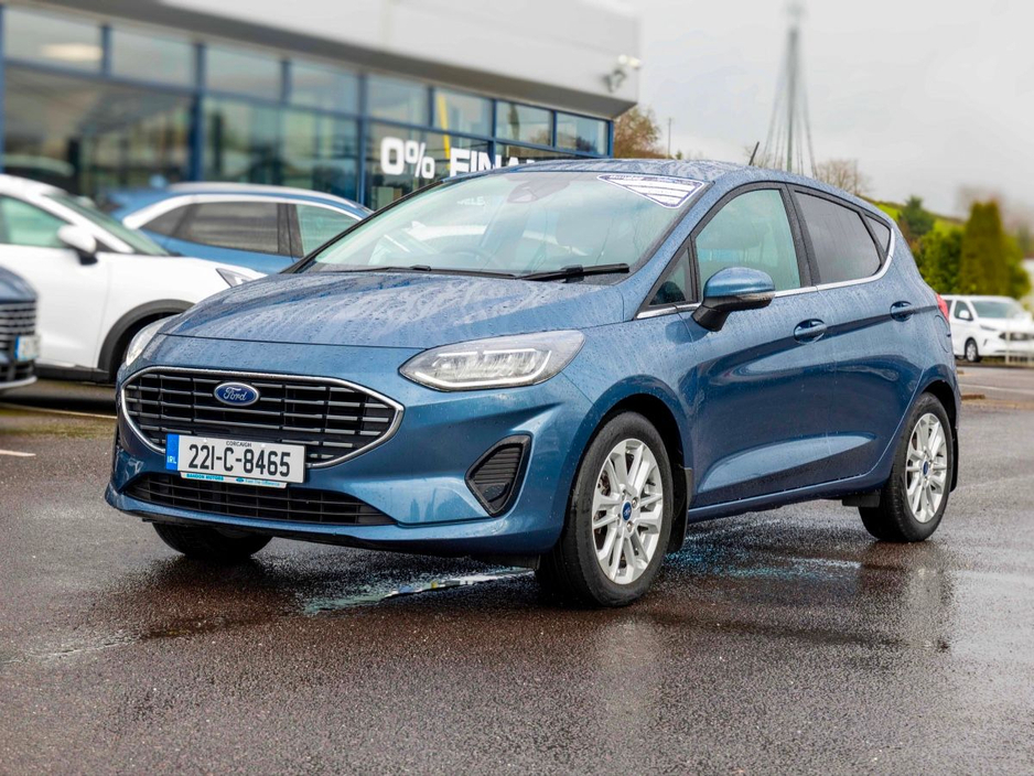 2022 Ford Fiesta 2022 Ford Fiesta Blue 1.0T EcoBoost 100PS Titanium €20,950