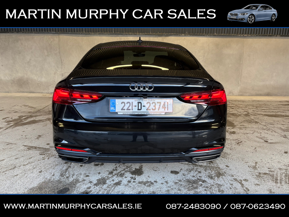 2022 Audi A5 S-LINE SPORTBACK 35 TDI 163BHP AUTO €33,950