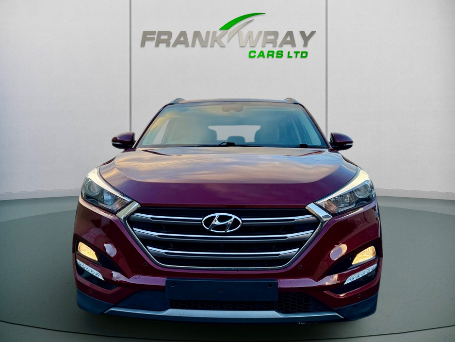 2016 Hyundai Tucson 2.0 CRDI PREMIUM B-DRIVE 2WD **FULL LEATHER**XENONS**SAT NAV**18"ALLOY WHEELS**REVERSE CAMERA**MINT**FSH** €14,950