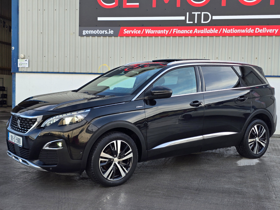 2018 Peugeot 5008 1.6 BlueHDi 120bhp S&S GT Line €19,950
