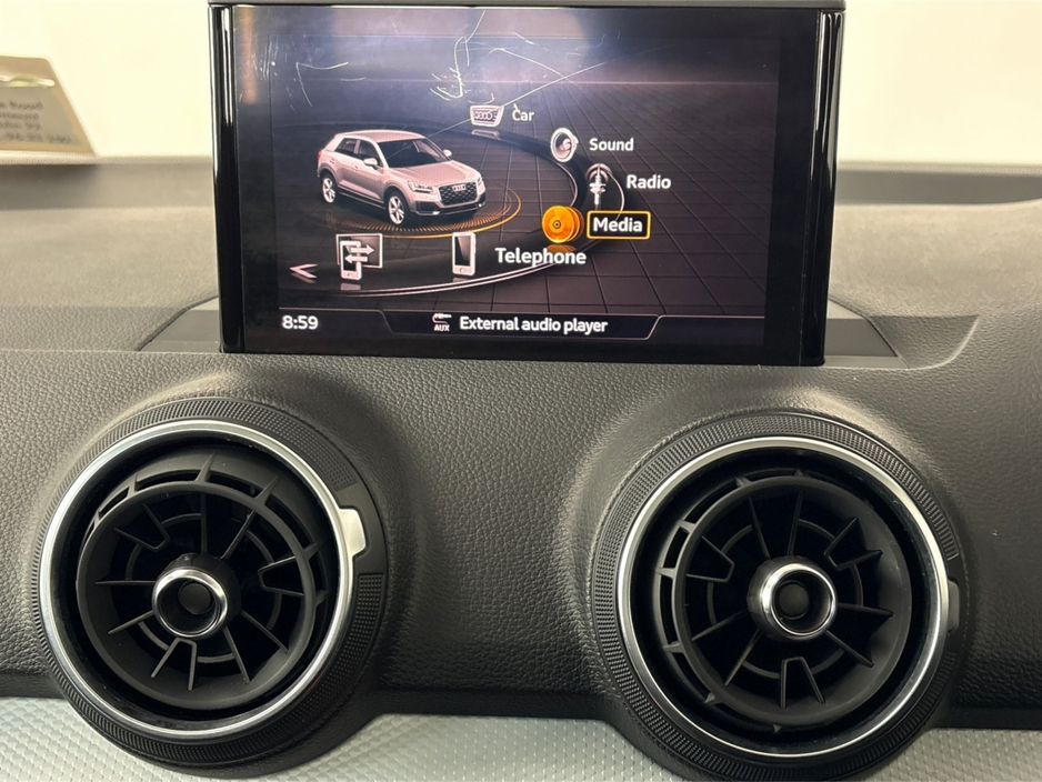 2020 Audi Q2 30 TFSI 116HP SE NEW NCT**MULTIFUNCTIONAL STEERING WHEEL**SEMI DIGITAL DASH**PARKING SENSORS**APPLE CARPLAY**DIGITAL MEDIA DISPLAY**AIR CONDITIONING**BLACK LEATHER INTERIOR** €21,995