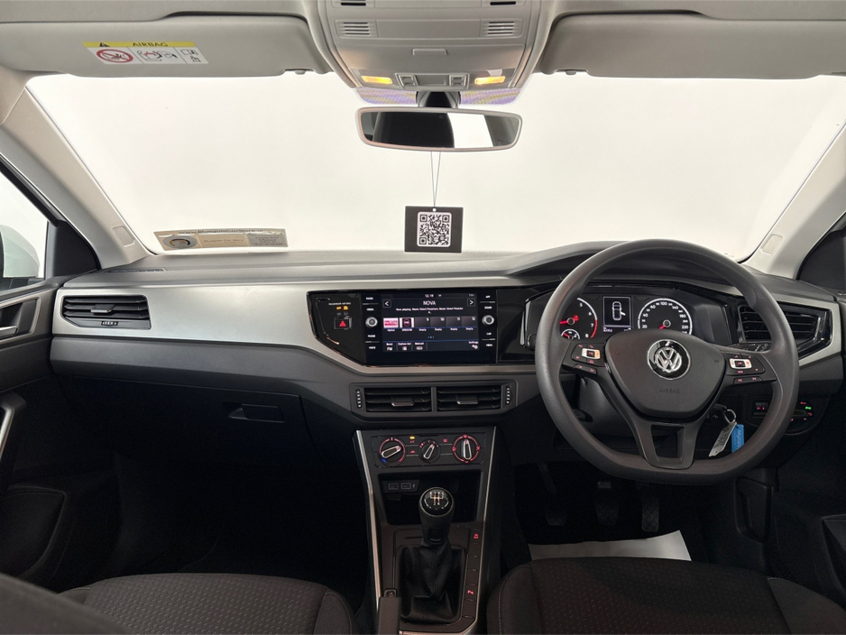 2018 Volkswagen Polo NEW NCT COMFORTLINE 1.0 MANUAL**MULTIFUNCTIONAL STEERING WHEEL**TOUCH SCREEN MEDIA DISPLAY**PARKING SENSORS**APPLE CARPLAY**BLACK CLOTH INTERIOR**SEMI DIGITAL DASH**ISOFIX**FINANCE AVAILABLE** €14,495