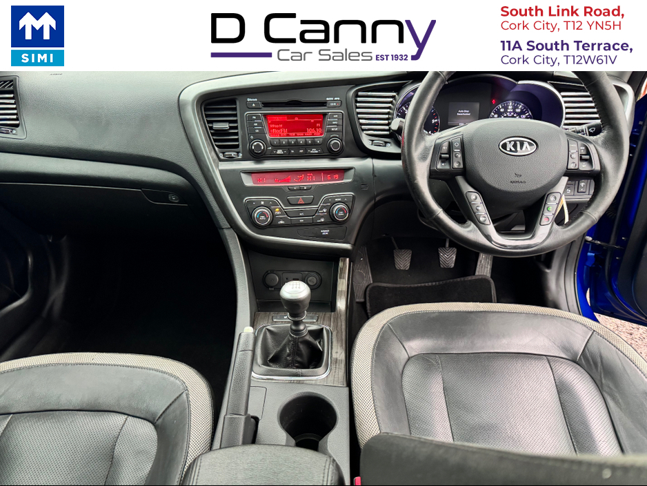 2012 Kia Optima 1.7 CRDI 2 LUXURY 4DR €6,900