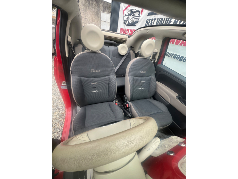 2016 Fiat 500 1.2 69hp Lounge C €9,499