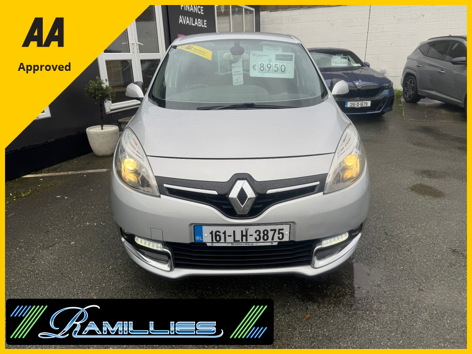 2016 Renault Scenic 1.5 DCI DYNAMIQUE NAV 1 110BHP 5DR €8,950