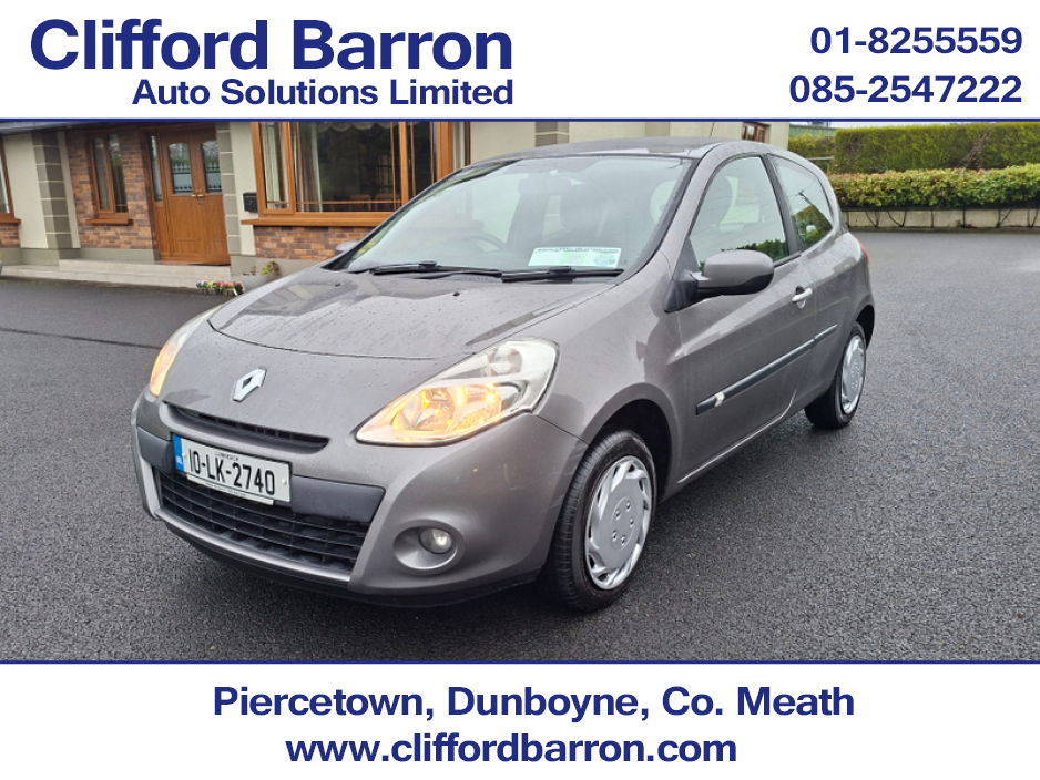 2010 Renault Clio 3 1.2 16V ROYALE ETHANOL 3DR €3,750