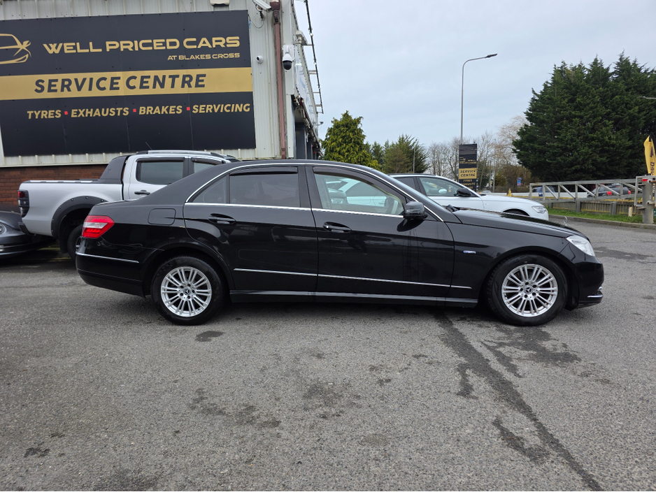 2012 Mercedes-Benz E Class 200 CDI BLUE EFFICIENCY ELEGANCE ECO 4 4DR AUTO