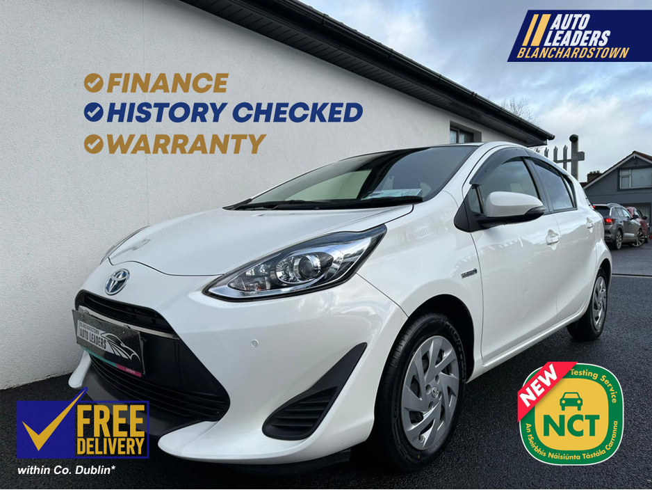 2019 Toyota Aqua 1.5 HYBRID 73 BHP €10,900