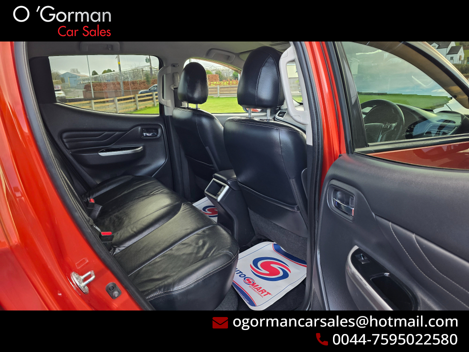 2021 Mitsubishi L200 BARBARIAN DI-D DCB 4x4 WD TOTAL COST TO EXPORT JEEP TO ROI COUNTY PLATE  €26450 €26,450