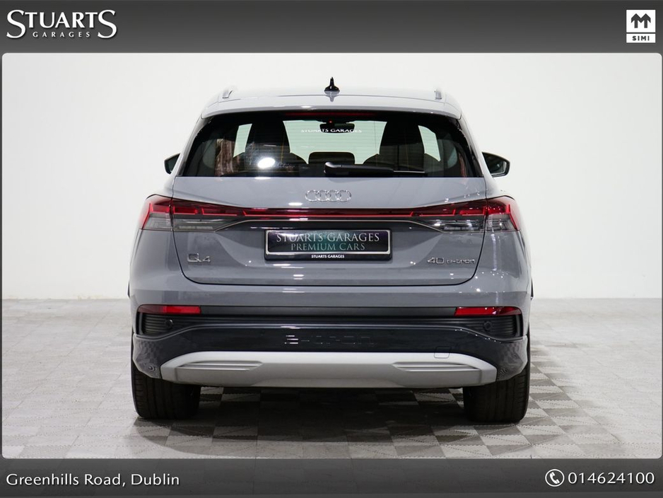 2023 Audi Q4 e-tron *SOLD DEPOSIT TAKEN*“40 – BIGGER BATTERY* Q4 E-TRON SPORT SUV: PEBBLE GREY METALLIC, 19” DIAMOND CUT ALLOYS, CRUISE CONTROL, HEATED SEATS