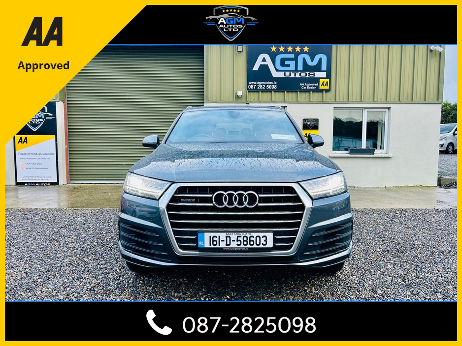 2016 Audi Q7 3.0 TDI S LINE QUATTRO 218PS 7SEATS AU €35,950