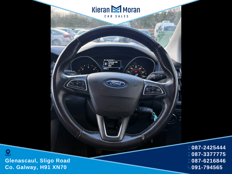2016 Ford Focus ZETEC TDCI €10,950