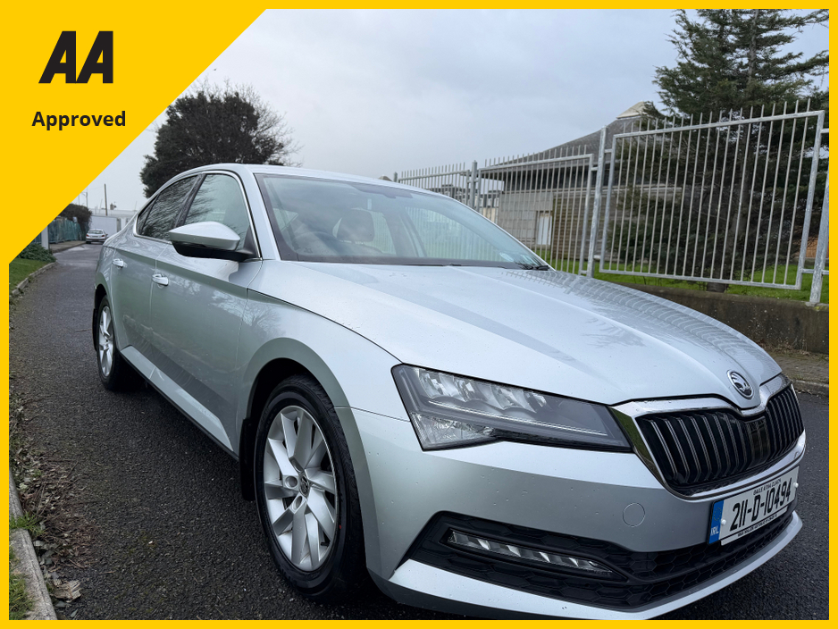 2021 Skoda Superb AMBITION 1.6 TDI 120HP DSG 4DR €19,650