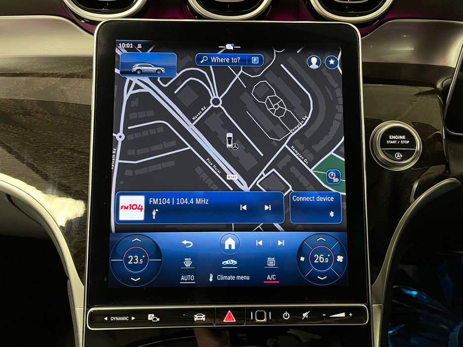 2023 Mercedes-Benz GLC Class 220d AMG 4Matic - 19 Inch Alloys - Reversing Camera - Ambient Lighting - Sat Nav - Climate Control - Electric Heated Memory Seats - Cruise Control - Apple CarPlay/Android Auto