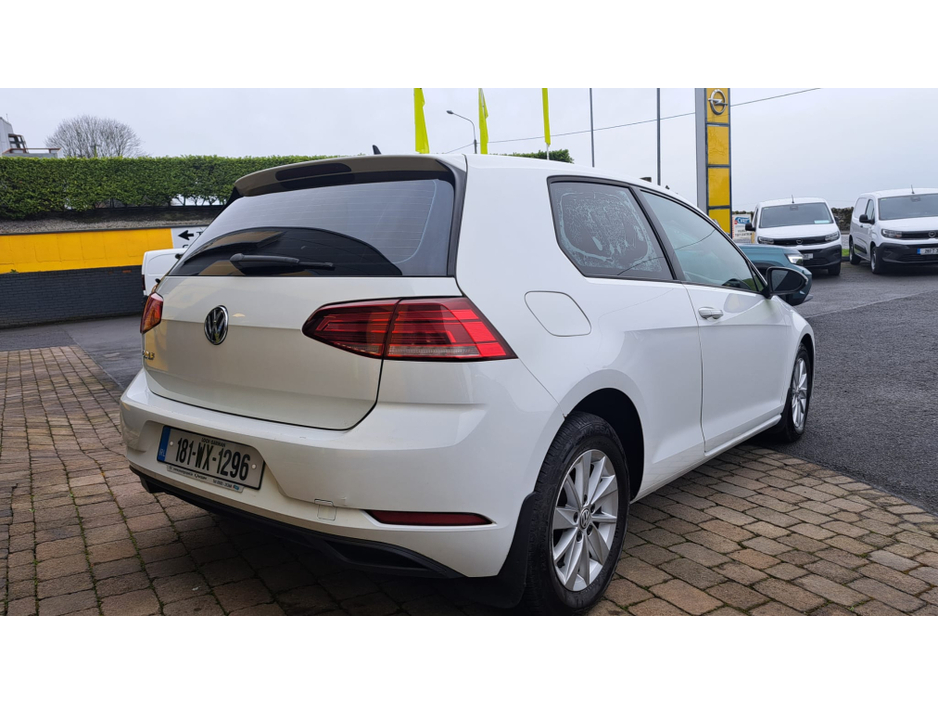 2018 Volkswagen Golf 1.6 TRENDLINE TDI 90HP 3DR **VAN** €9,950
