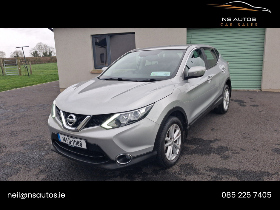 2014 Nissan Qashqai 1.5 DSL SV 4DR €8,950