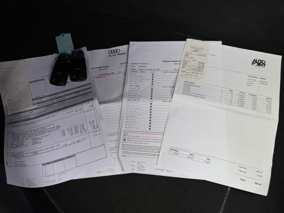 2018 Audi A4 LIMOUSINE 2.0 TDI S-LINE 4DR €19,800