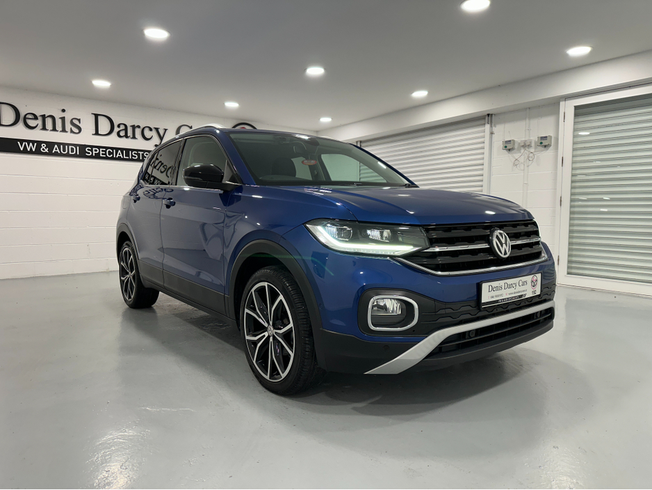 2019 Volkswagen T-Cross (192) T CROSS 1.0TSI DSG LOW KMS 1ST PLUS VW/AUDI SPECIALISTS WWW.DENISDARCYCARS.IE €20,950