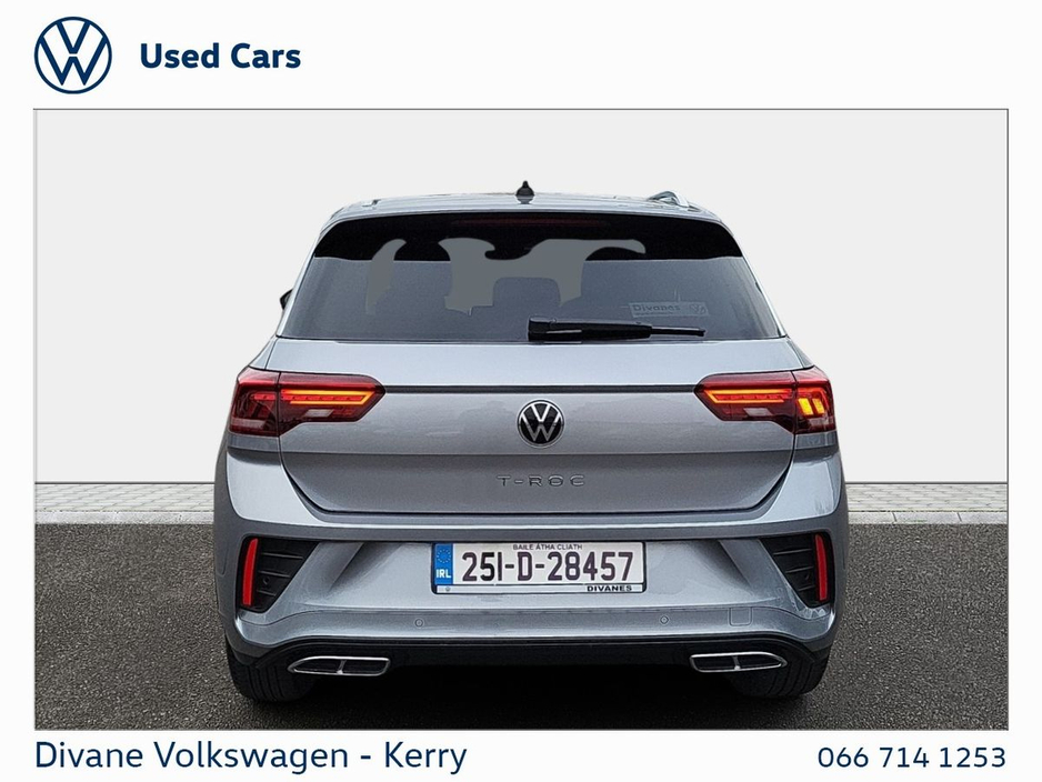 2025 Volkswagen T-Roc AUTO R-LINE 75 1.5 TSI PETROL 150 BHP €39,950