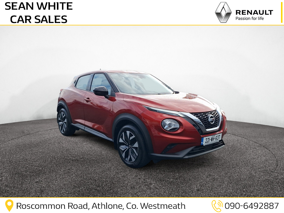 2022 Nissan Juke 1.0 SV MY21 4DR €22,500