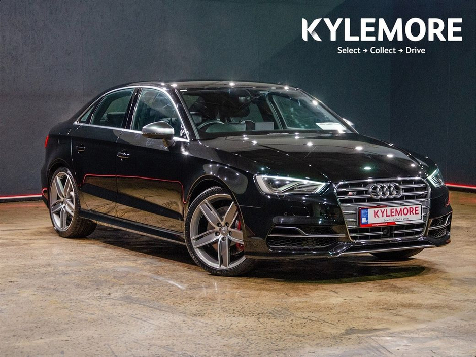 2016 Audi S3 BLACK HALF LEATHER UPHOLSTERY - FACTORY ALLOY WHEELS - FLAT BOTTOM STEERING WHEEL - REVERSE CAMERA €25,950