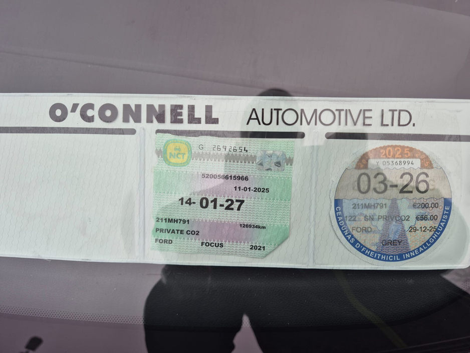 2021 Ford Focus 1.5 TDCi 120PS ST-Line €17,999