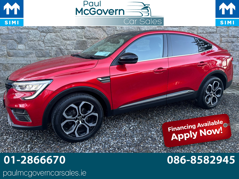 2023 Renault Arkana TECHNO TCE 140 AUTO 5DR**//**SAT NAV**//**CRUISE CONTROL**//**RENAULT WARRANTY TILL JAN 2028**//**LANE DEPARTURE ALERT**//**AUTO LIGHTS**//**AUTO WIPERS**//**TRADE IN WELCOME**//**FINANCE AVAILABLE!!! €21,995