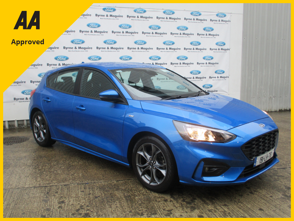 2019 Ford Focus ST-LINE 1.0 ECOBOOST WITH A LONG NCT TEST FULLY SERVICED AND READY TO GO €17,500