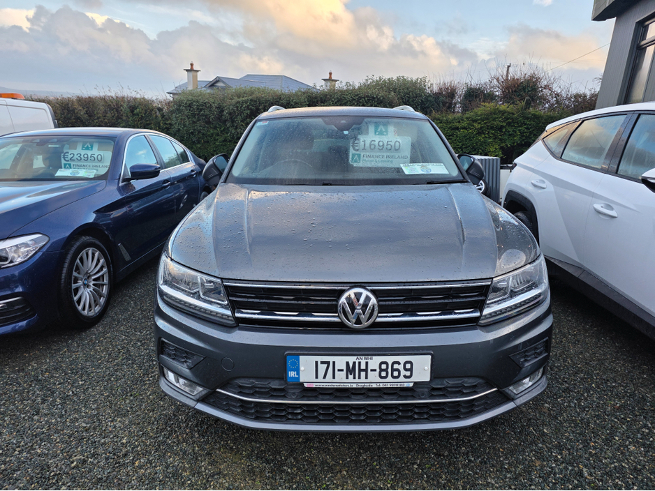 2017 Volkswagen Tiguan HIGHLINE 2.0 TDI 150HP MANUAL 6SPEED FWD 5DR €16,950