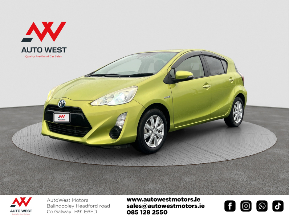 2017 Toyota Aqua 2017 Toyota Aqua 1.5 Self Charging Hybrid €10,950