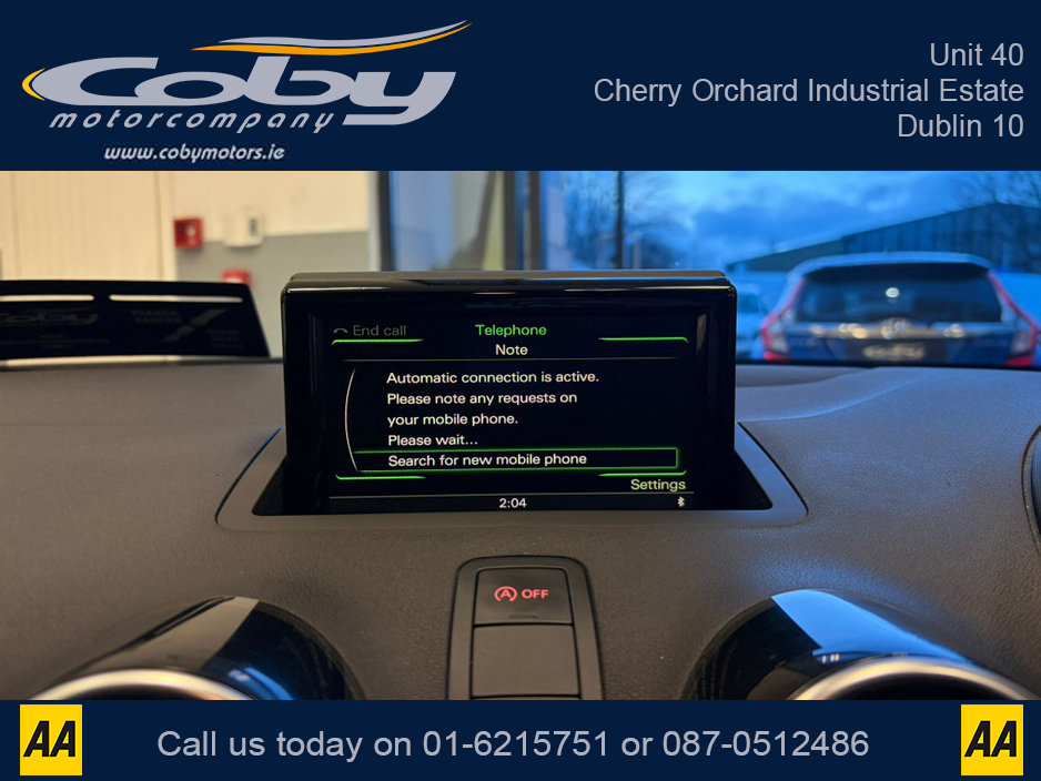 2018 Audi A1 1.0 5DR AUTO S LINE Pack. Stunning Car, New NCT done before collection, 2 keys, Alloy Wheels, Reverse Camera, Parking Sensors, Climate Control, Heated Seats, MFSW, Full Electrics and much more. €16,450