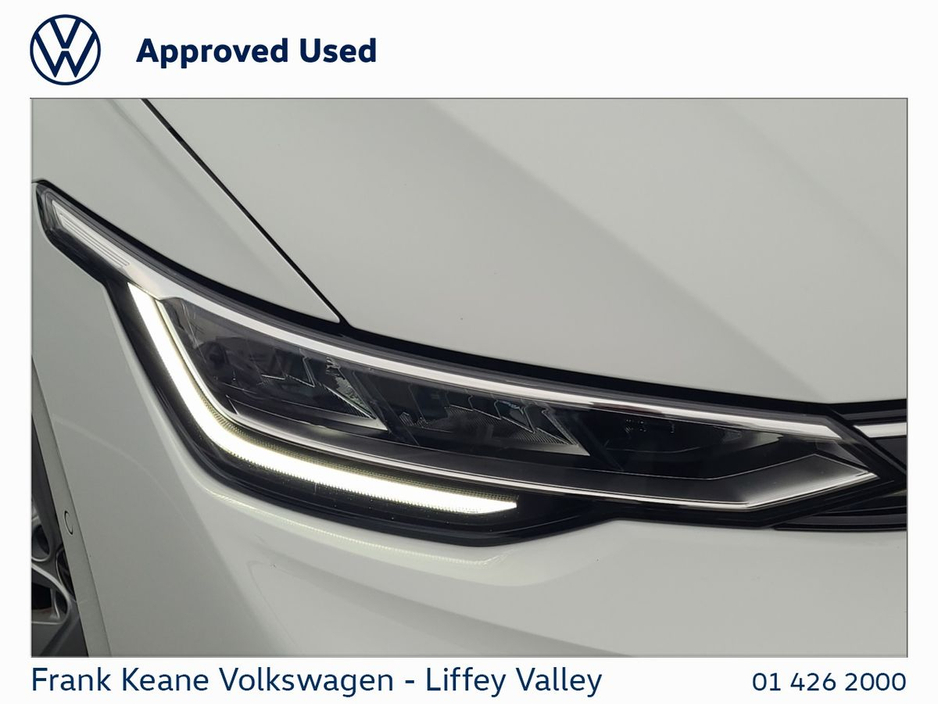 2025 Volkswagen Golf EDITION 75 AUTO 1.5 MHEV 116HP *PURE WHITE* *PRIVACY GLASS* *REAR VIEW CAMERA* *PCP FINANCE AVAILABLE FROM €265PM* €31,995