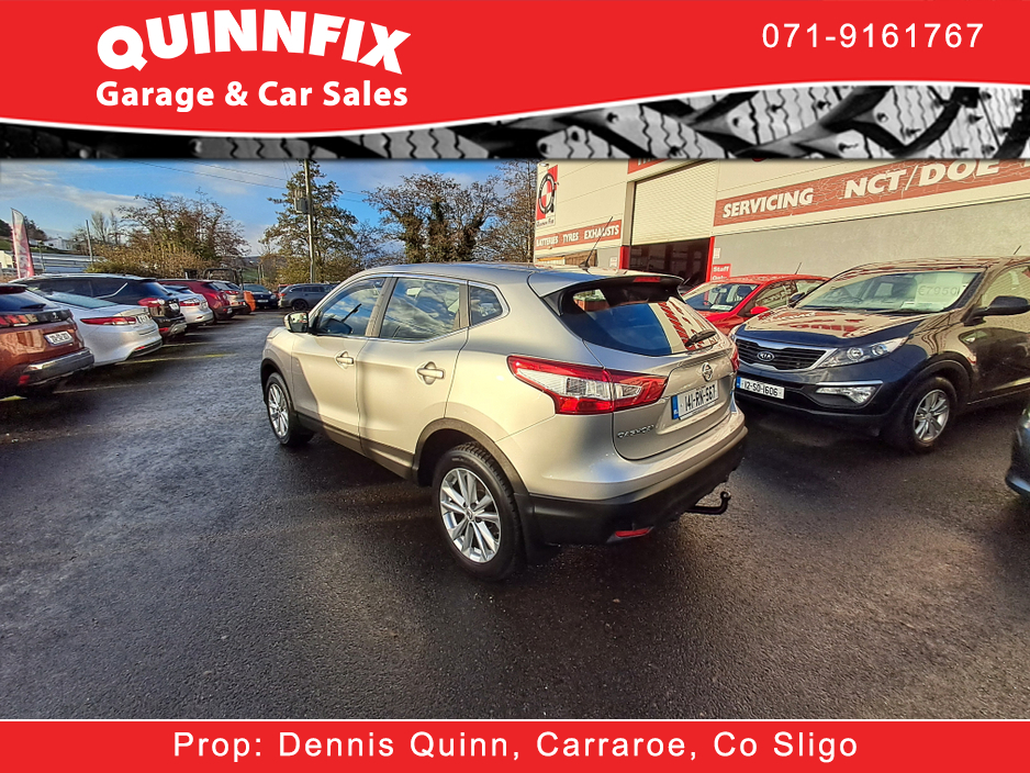 2014 Nissan Qashqai 1.5 DSL SV 4DR €5,750