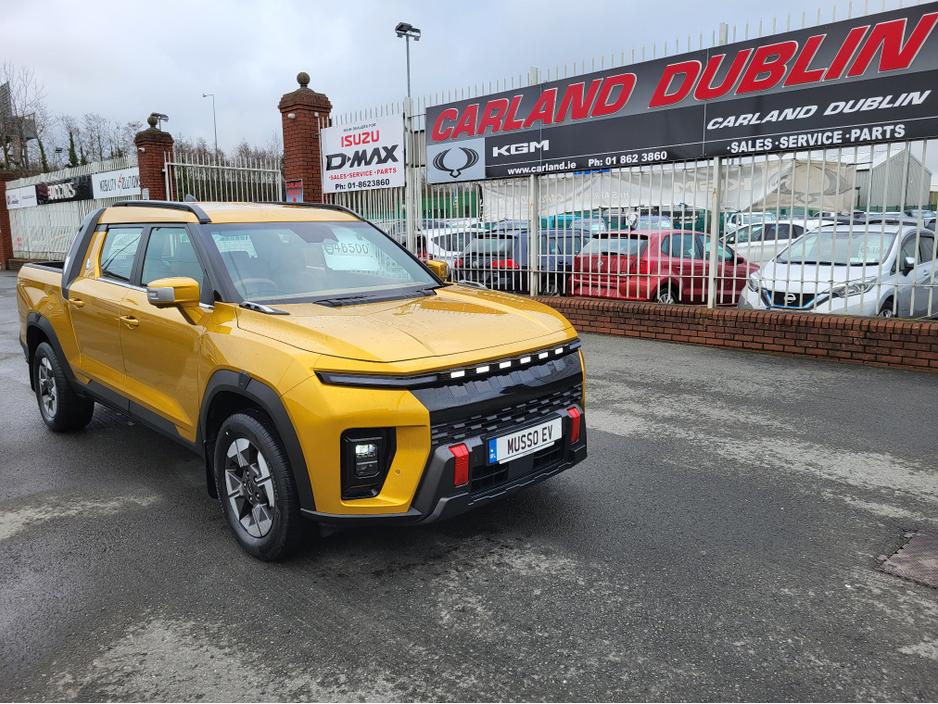 2026 KGM Musso All new 2026 Musso Ev @ Carland KGM €46,500
