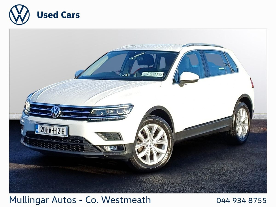 2020 Volkswagen Tiguan 1.4 TSI 130HP Comfortline €28,950
