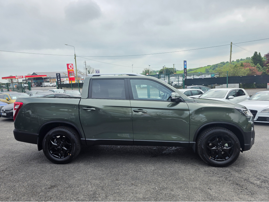 2025 KGM Musso 2.2 PICK UP 5 SEATER COMMERCIAL 4WD 200 BHP 3.5 TON TOWING CAPACITY REV-CAMERA // 5 YEAR WARRANTY // APPLY FOR FINANCE TODAY // THE BEST VALUE PICK UP IN IRELAND // €40,950