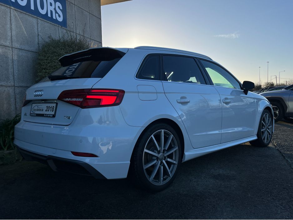 2018 Audi A3 S-LINE HATCHBACK AUTOMATIC 1.4 PETROL //HIGH SPEC//LOW MILES//HALF LEATHER HEATED SEATS//FULL ELECTRIC DRIVERS SEAT//REVERSE CAMERA//KEYLESS ENTRY//ADAPTIVE CRUISE CONTROL// €21,950