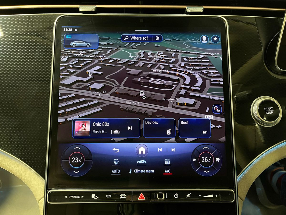 2022 Mercedes-Benz EQS 350 AMG - 20 Inch Alloys - Panoramic Sunroof - Reversing Camera - Ambient Lighting - Sat Nav - Electric Heated Seats - Keyless Start - Apple CarPlay/Android Auto - €64,950 or €65,900 with Supagard Veh €64,950