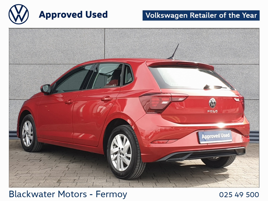 2022 Volkswagen Polo 1.0TSI 95BHP LIFE WITH FLOOR MATS €18,950