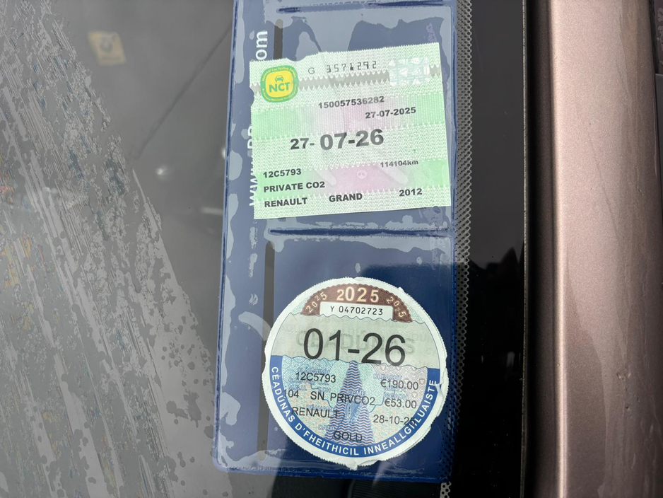 2012 Renault Grand Megane DYNAMIQUE 1.5 DCI 4DR €4,950