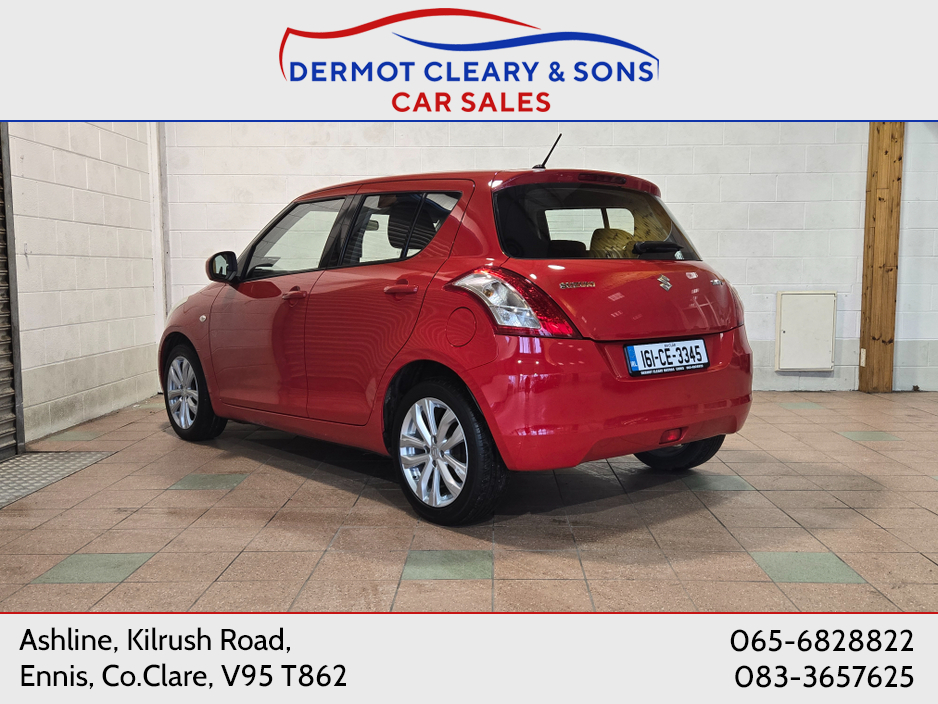2016 Suzuki Swift 1.2 SZ3 5DR €8,750