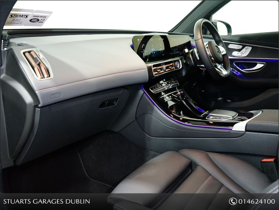 2023 Mercedes-Benz EQC *PREMIUM PLUS* 400 AMG LINE: OBSIDIAN BLACK METALLIC, ARTICO LEATHER, SUNROOF, 360 CAMERA, HEADS UP DISPLAY, 21” DIAMOND CUT TURBINE ALLOYS, KEYLESS €45,945