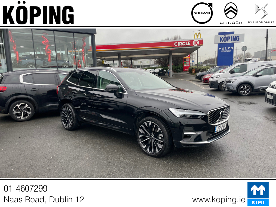 2025 Volvo XC60 MY26 AWD PLUG-IN HYBRID ULTRA // UPGRADED ALLOYS // UPGRADED SEATS // EX KOPING €79,950