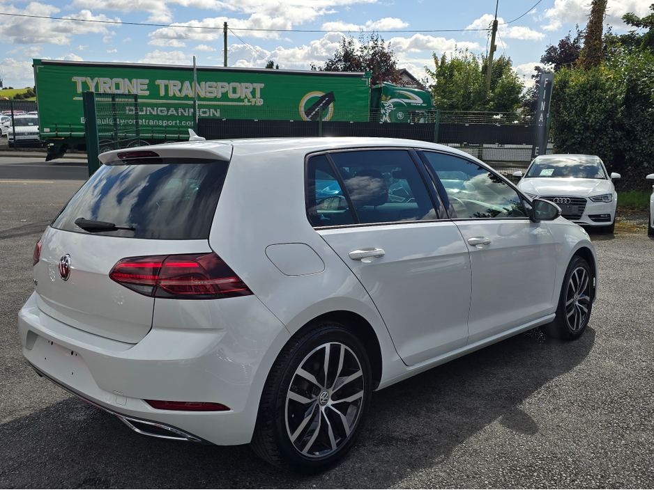 2018 Volkswagen Golf 1.4 TSI TAN LEATHER SEAT MK7.5 FACE-LIFT DYNAUDIO SOUND -NAVI VIRTUAL CLOCKS ANDROID AUTO CARPLAY BLIND SPOT LANE ASSIST REAR TRAFFIC ASSIST - €18,950