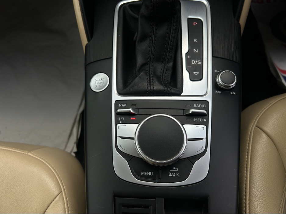 2015 Audi A3 1.4 TFSI FULL CREAM LEATHER PACK HIGHLINE  - PARKING SENSORS REVERSING CAMERA - PARKING SENSORS - SIMI DEALER - LOW ROAD TAX BAND €14,950